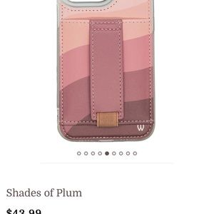 NWOT Walli Shades of Plum iPhone 11 Pro Max Case